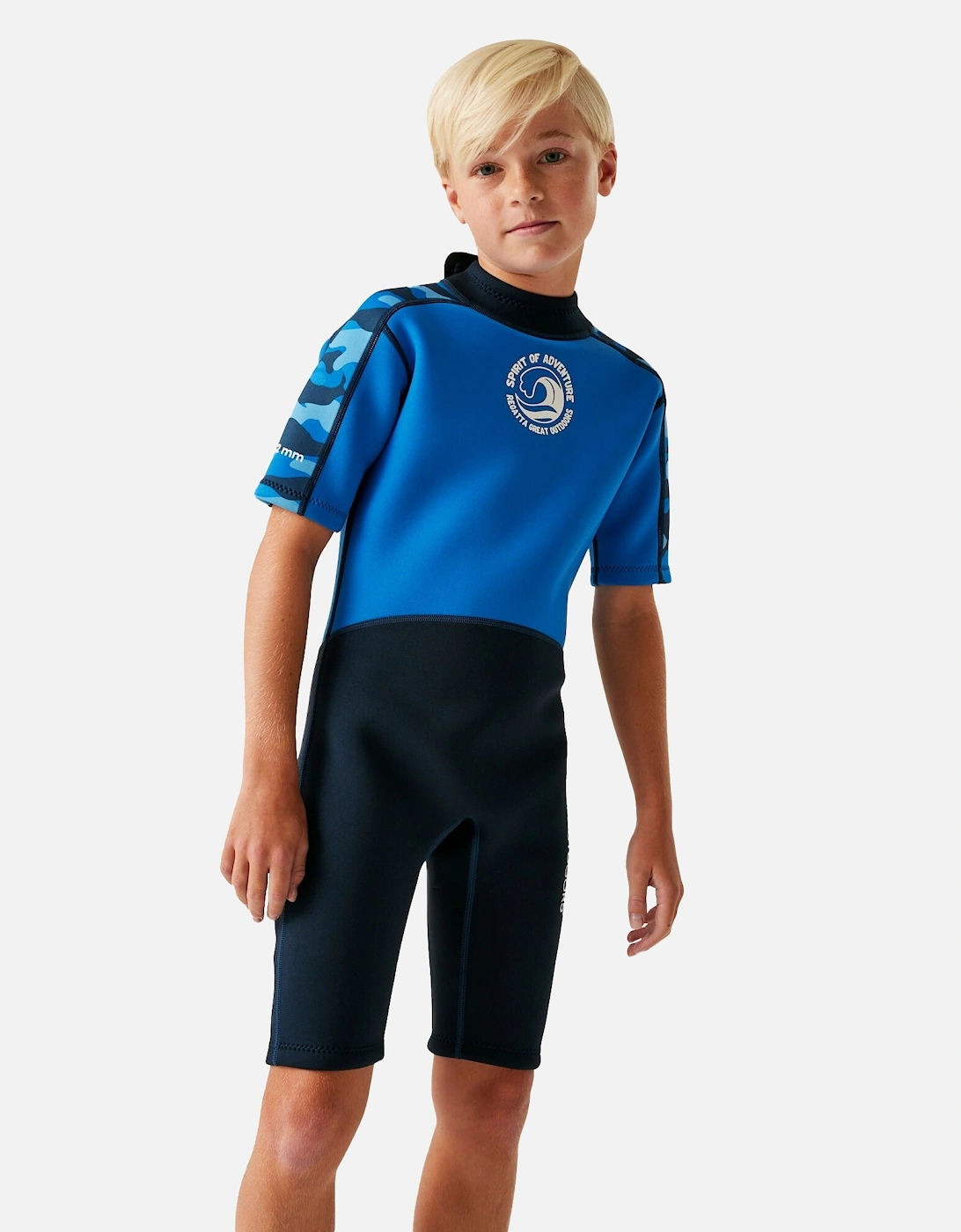 Childrens/Kids Camo Wetsuit