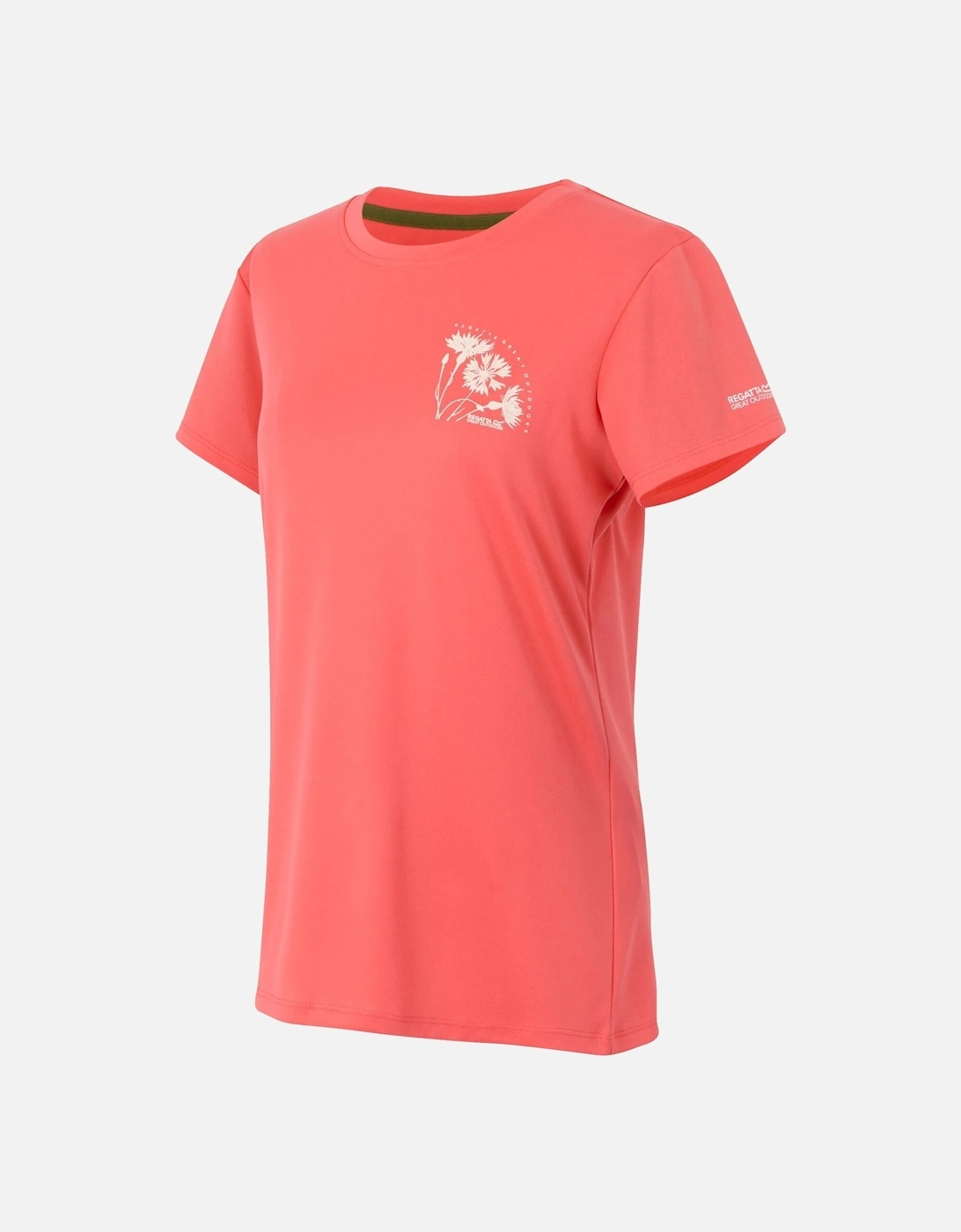 Womens/Ladies Fingal IX Flowers T-Shirt