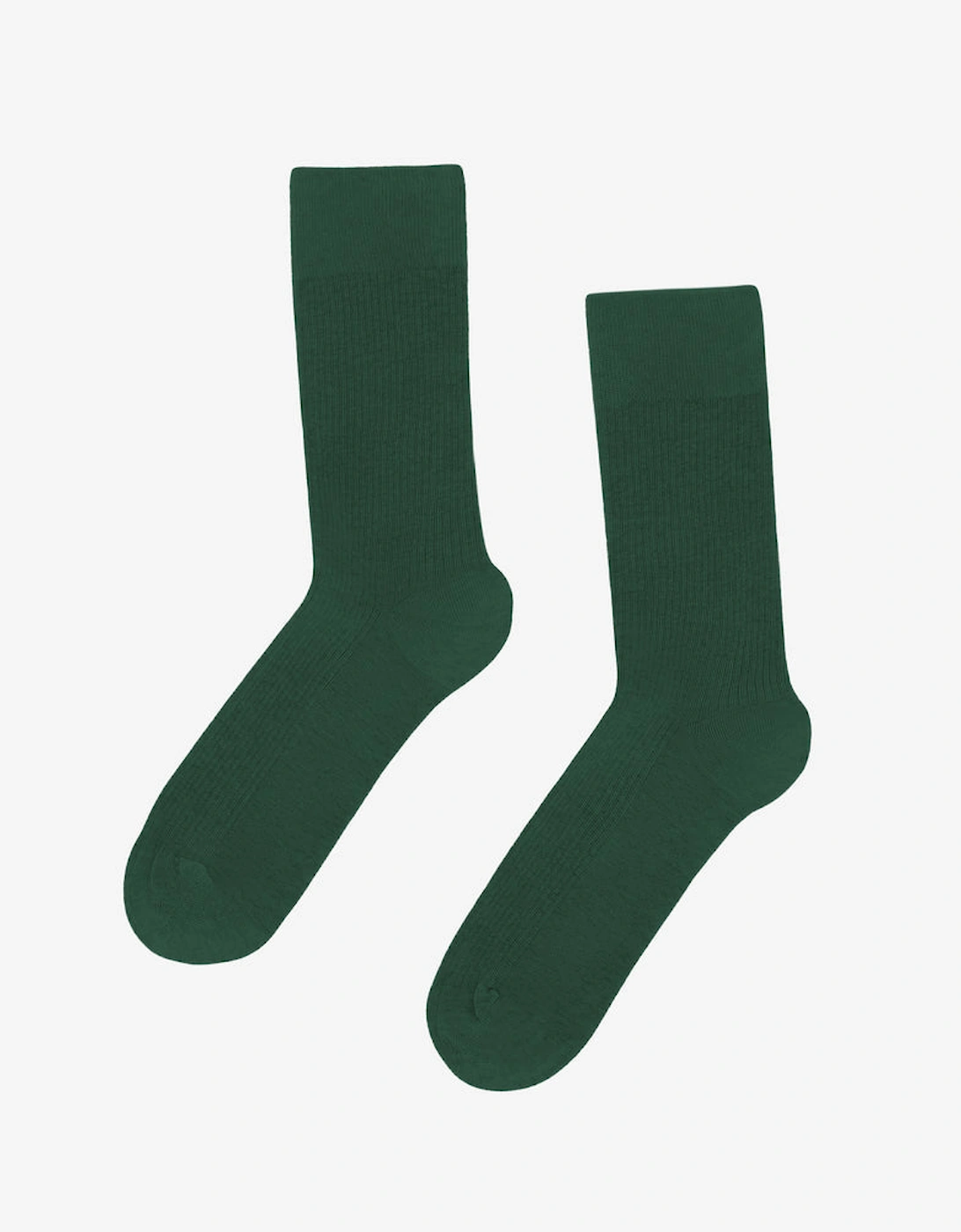 Colorful Standard Mens Classic Organic Socks - Emerald Green, 2 of 1