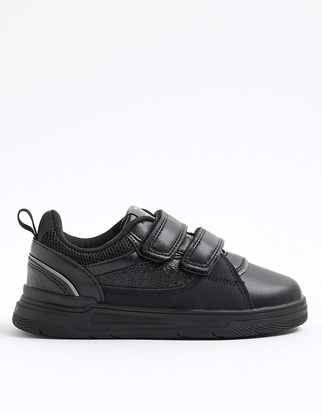 Older Boys Monogram Plimsoll Shoes - Black, 2 of 1