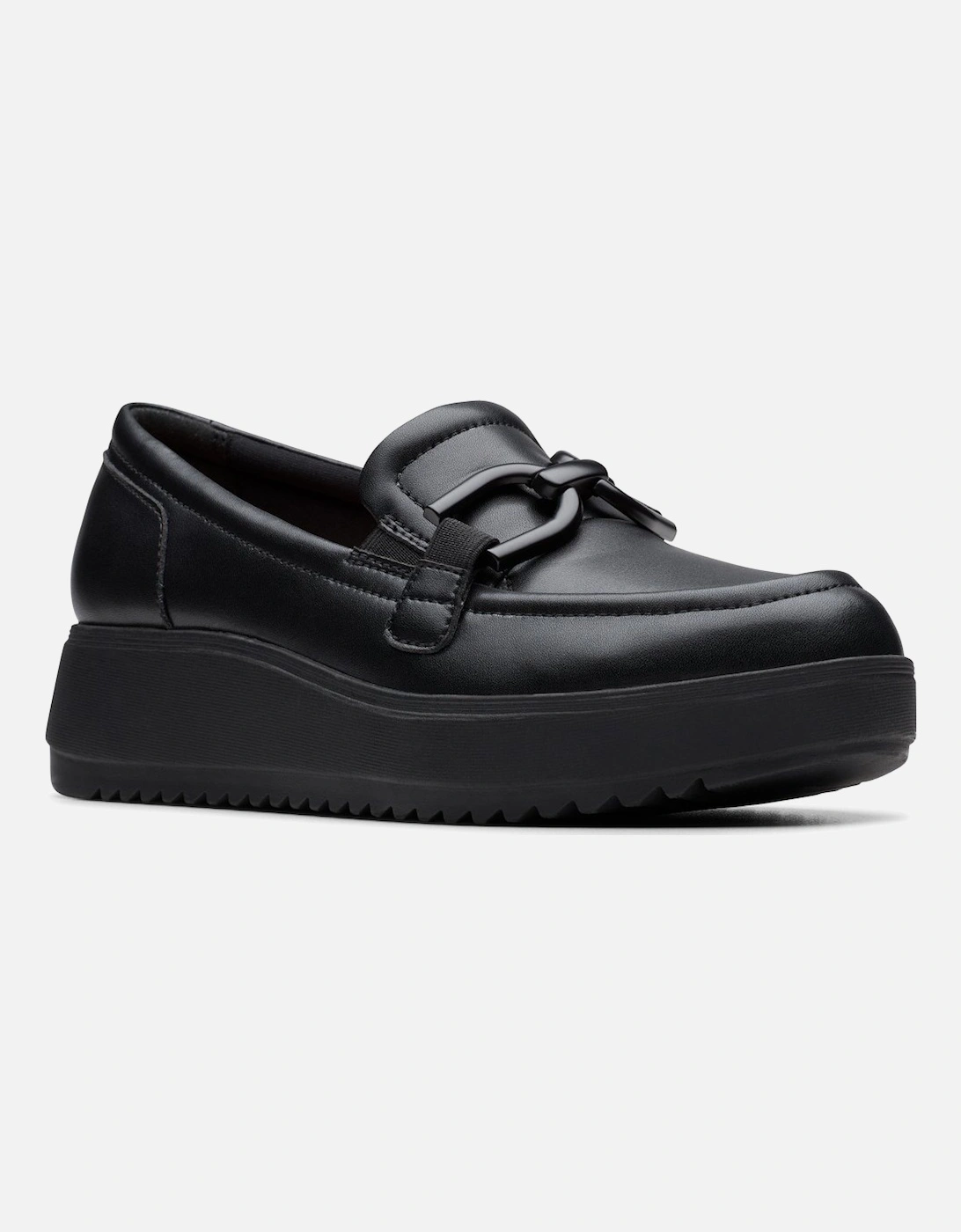 Clarks Women's Black Zylah Top Loafers - : Size 3