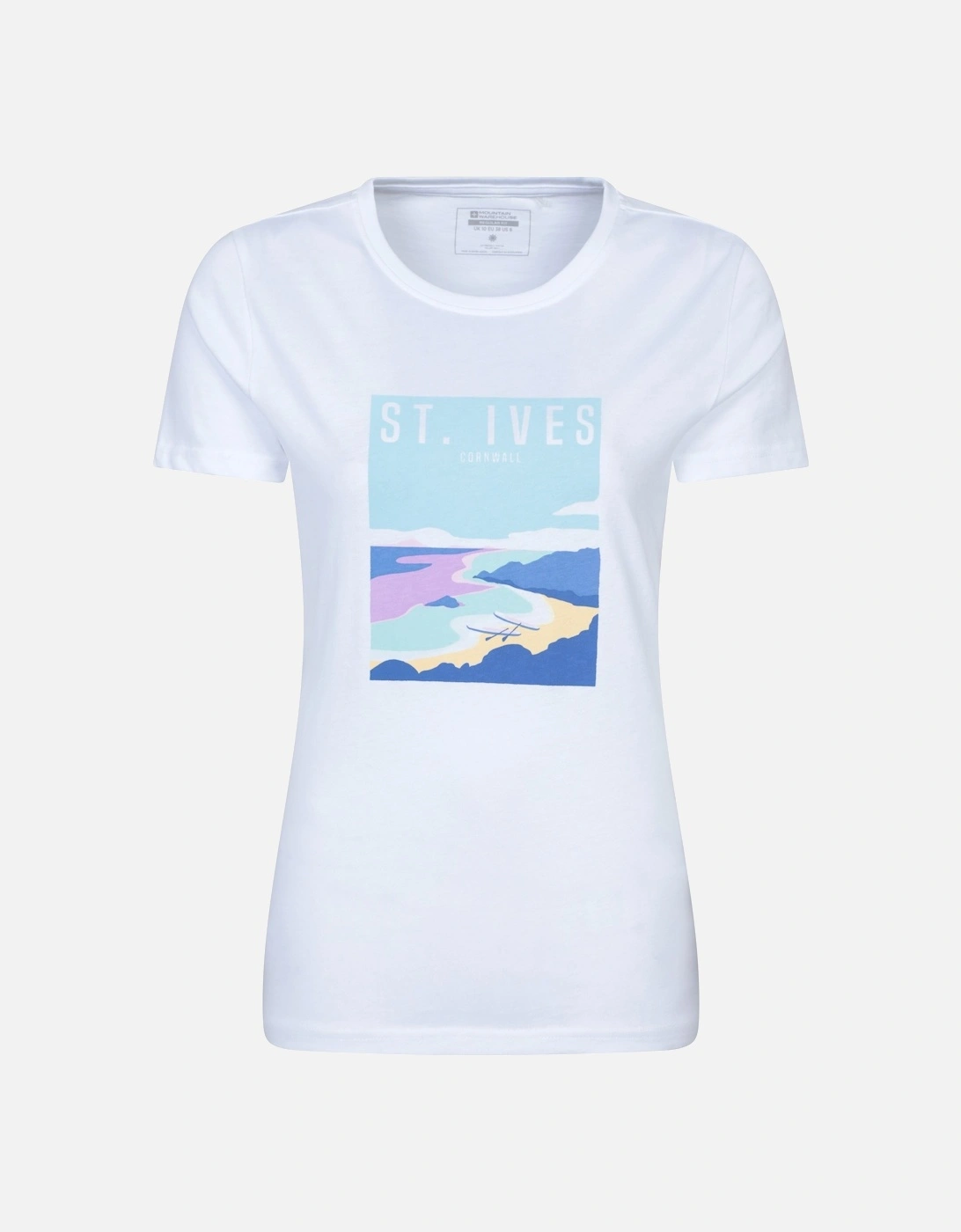 Womens/Ladies St Ives Short-Sleeved T-Shirt, 5 of 4