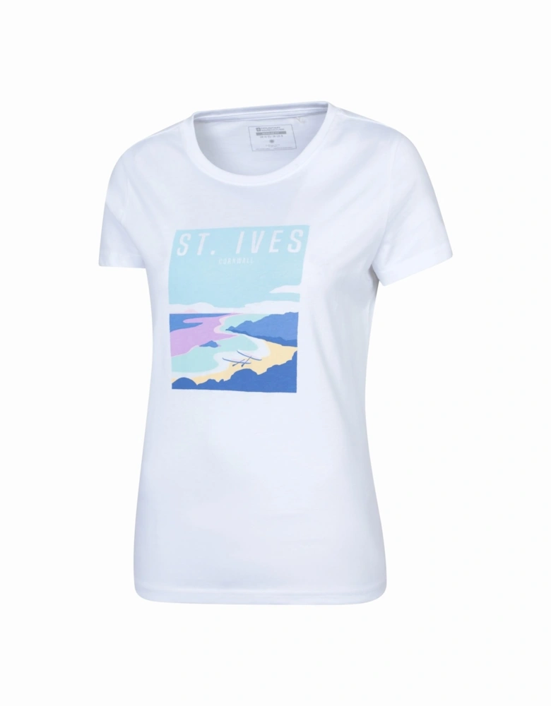 Womens/Ladies St Ives Short-Sleeved T-Shirt