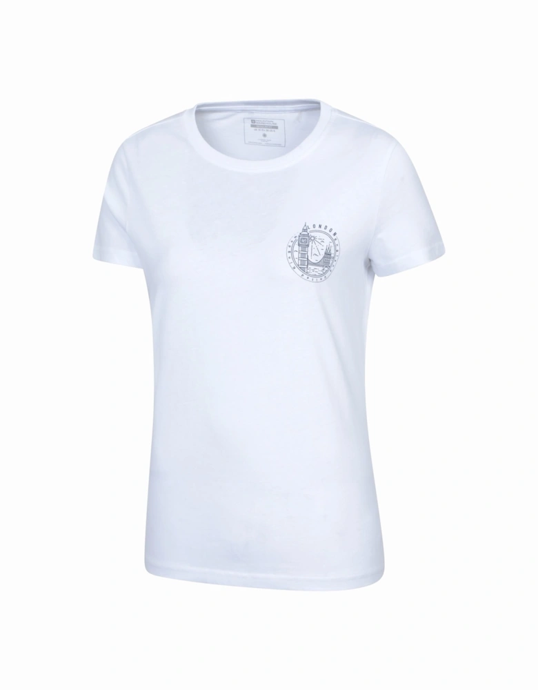 Womens/Ladies London Short-Sleeved T-Shirt