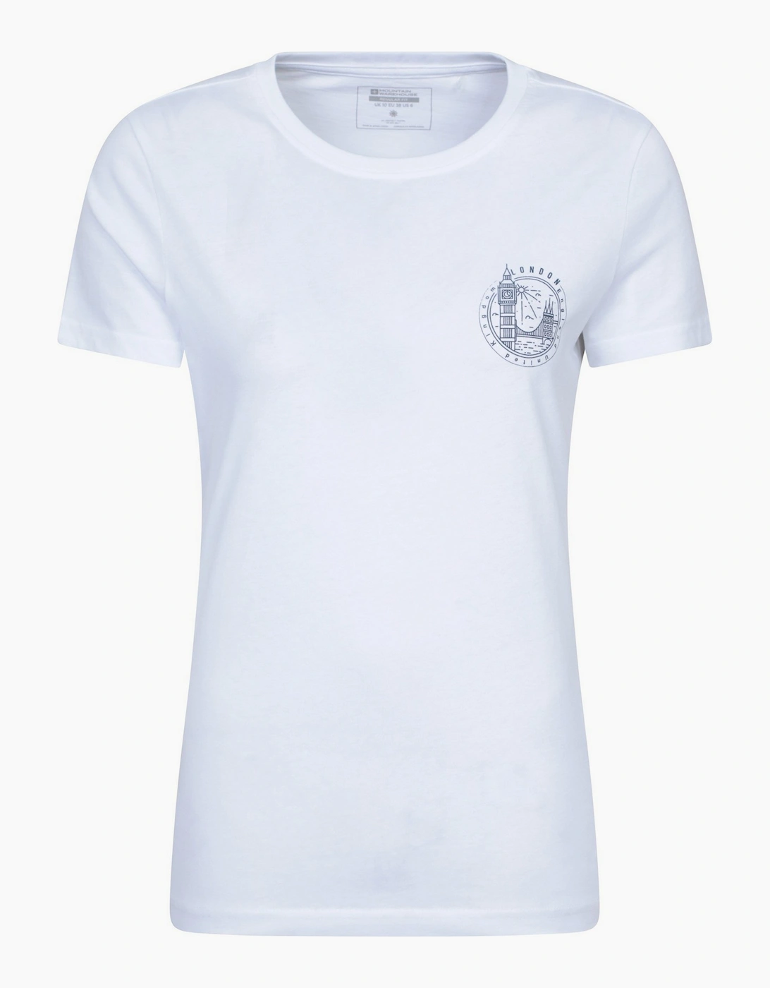 Mountain Warehouse Women's Mountain Warehouse Womens/Ladies London Short-Sleeved T-Shirt - White