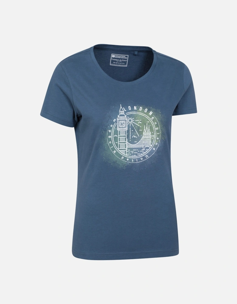 Womens/Ladies London Short-Sleeved T-Shirt