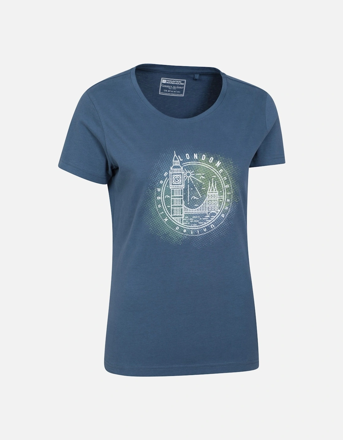 Womens/Ladies London Short-Sleeved T-Shirt, 3 of 2