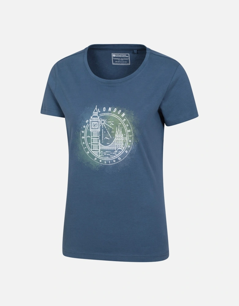 Womens/Ladies London Short-Sleeved T-Shirt