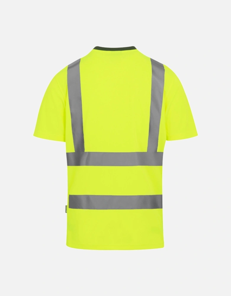 Professional Mens Hi-Vis Safety T-Shirt