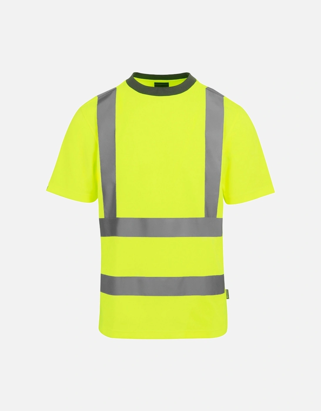 Men's Regatta Professional Mens Hi-Vis Safety T-Shirt - Yellow - Size: S