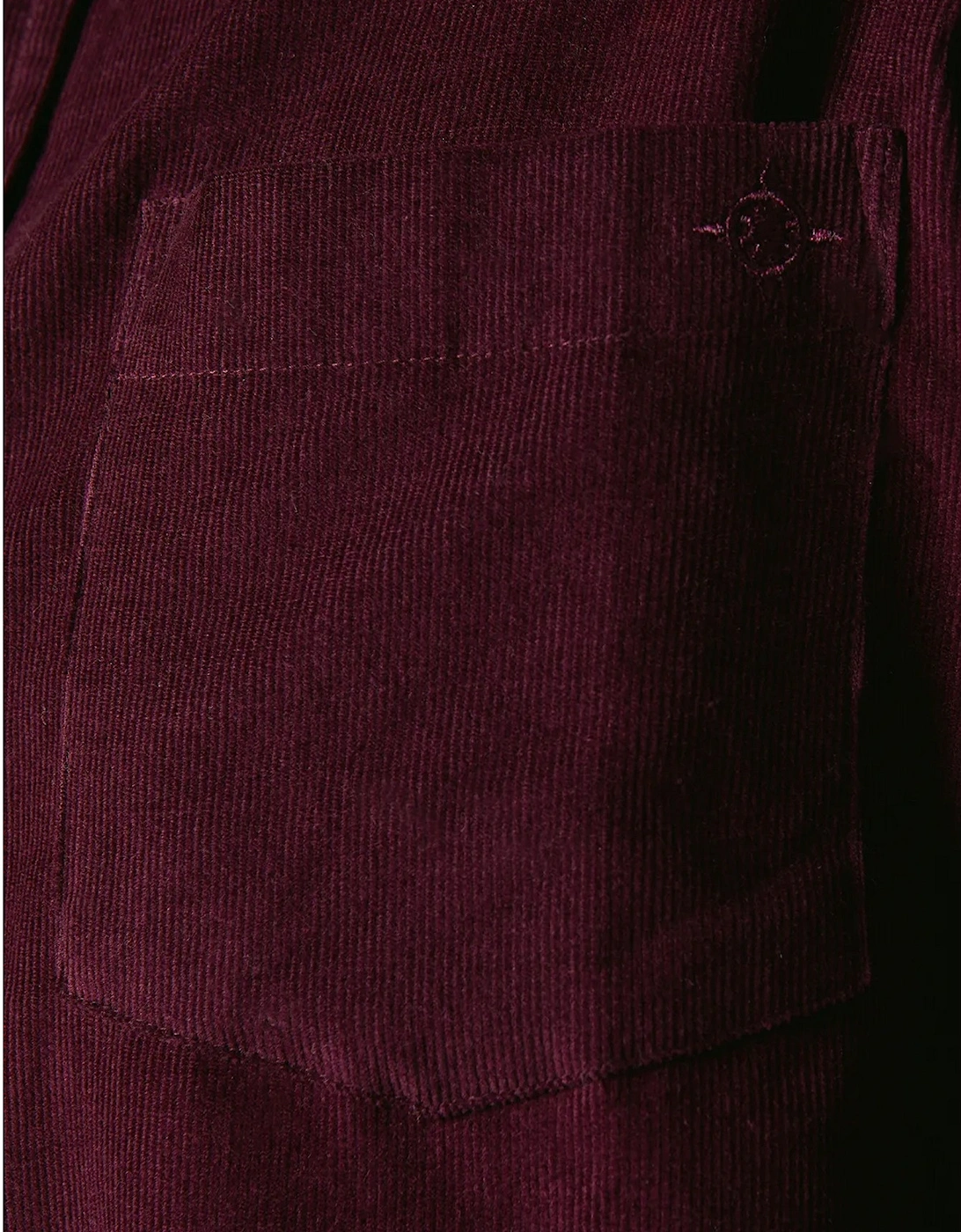 Mens Corduroy Long-Sleeved Shirt