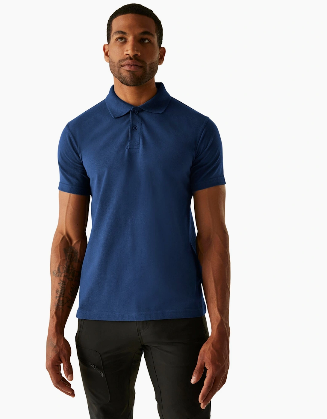 Regatta Men's Blue Professional Pique Polo Shirt - Size 50