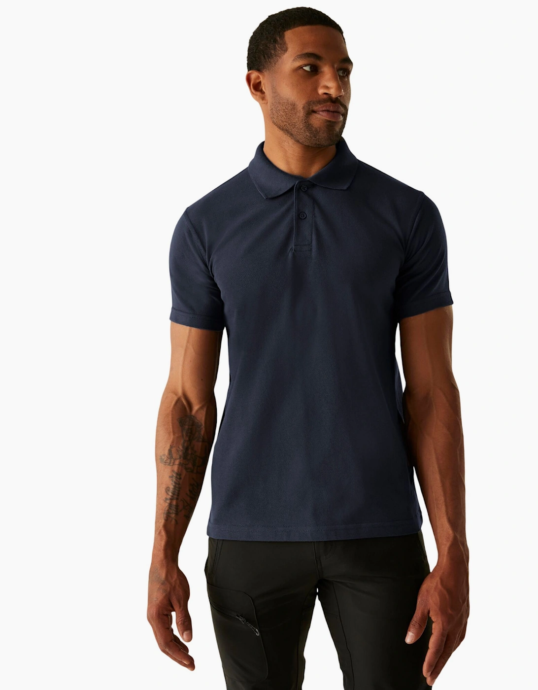 Regatta Men's Navy Professional Pique Polo Shirt - Size 46