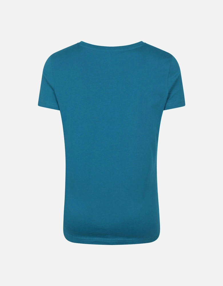 Womens/Ladies Three Peaks Short-Sleeved T-Shirt