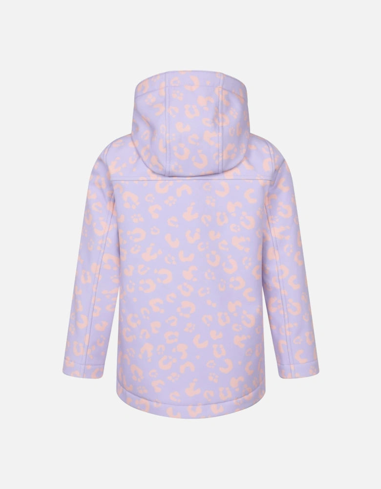 Childrens/Kids Exodus Printed Water Resistant Soft Shell Jacket