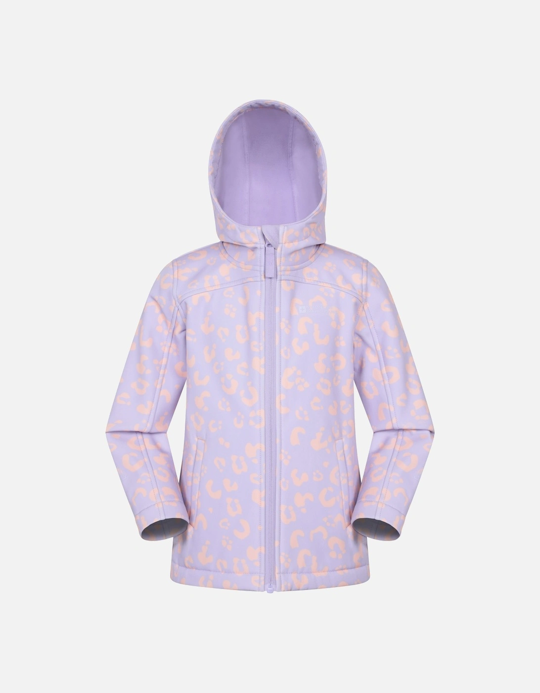 Childrens/Kids Exodus Printed Water Resistant Soft Shell Jacket, 5 of 4