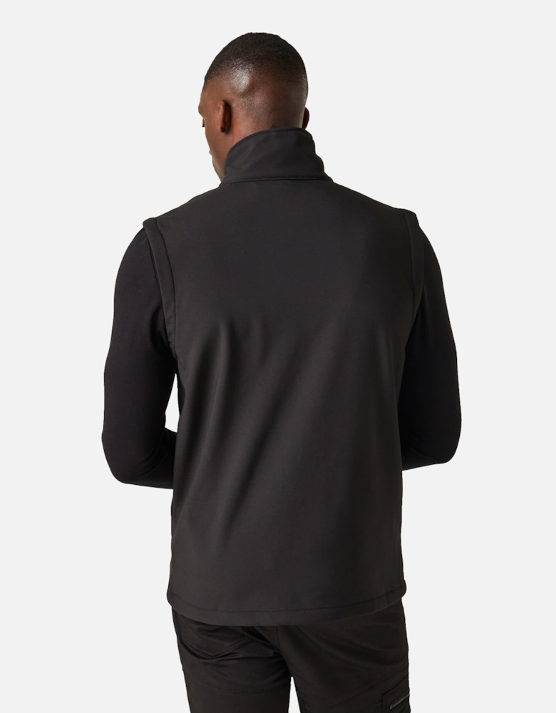 Professional Mens Softshell 2 Layer Body Warmer