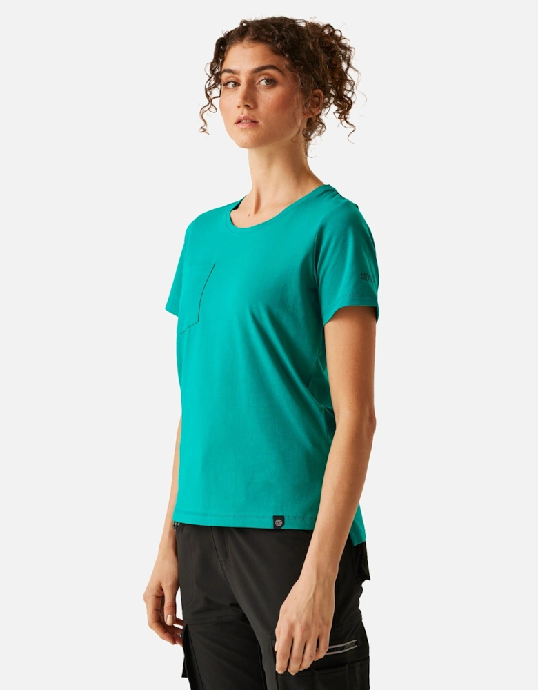 Professional Womens/Ladies Ada Cotton Stretch T-Shirt