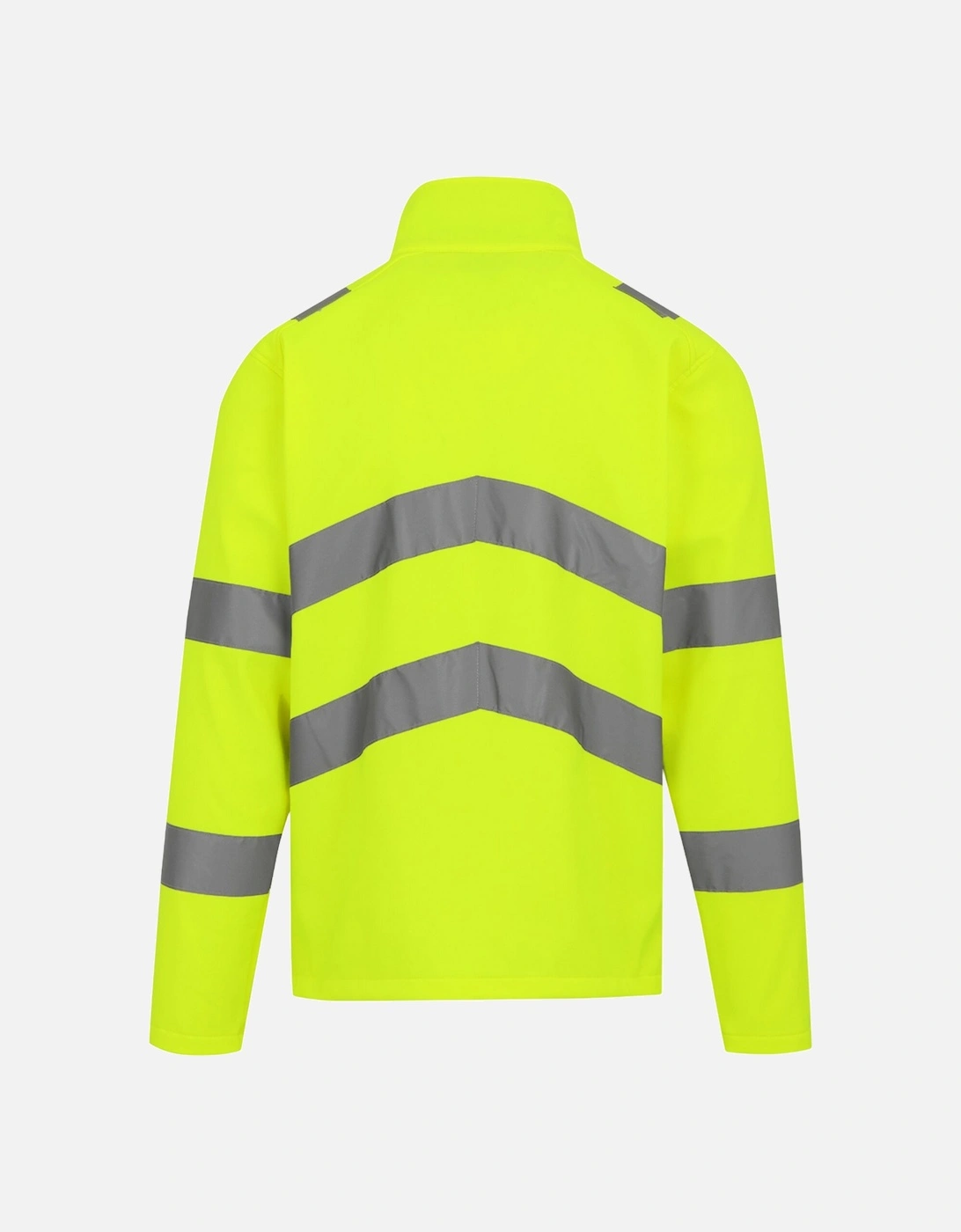 Professional Mens Pro Contract Ablaze Hi-Vis 2 Layer Soft Shell Jacket