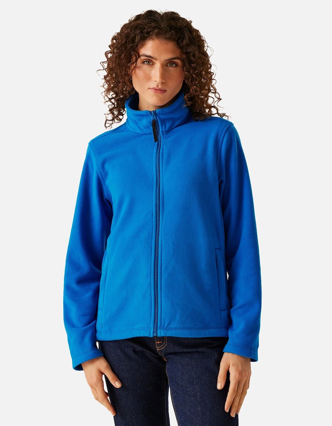 Professional Womens/Ladies Microfleece Full Zip Jacket