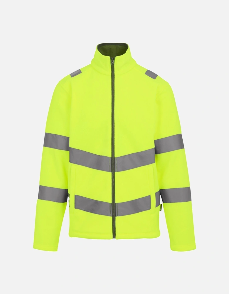 Professional Mens Pro Contract Thor Hi-Vis Fleece Jacket