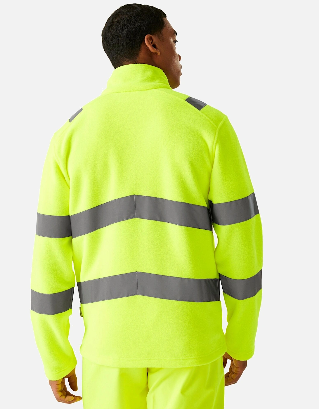 Professional Mens Pro Contract Thor Hi-Vis Fleece Jacket