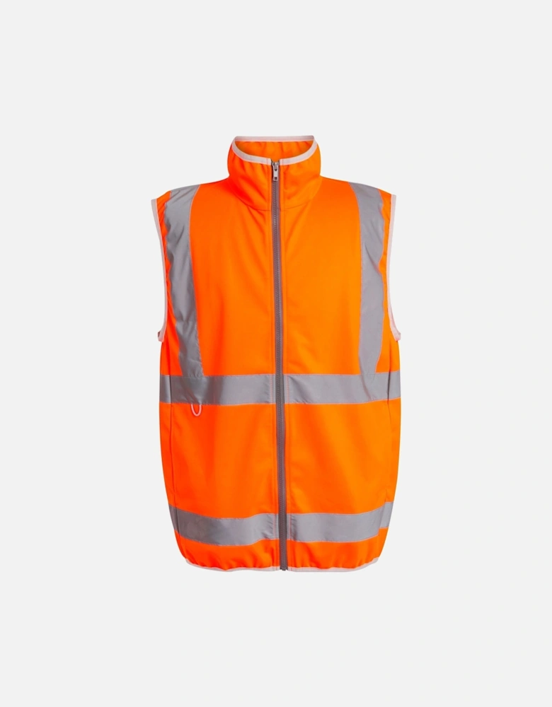 Professional Mens Full Zip Hi-Vis Vest