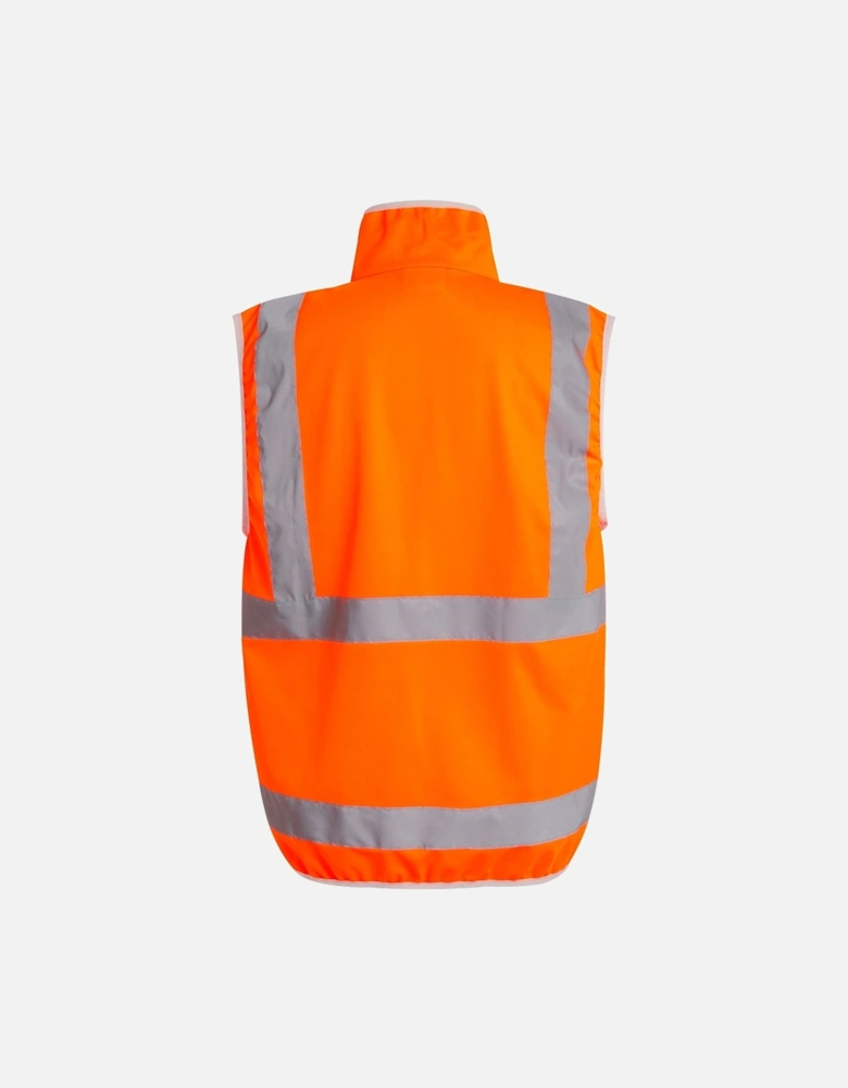 Professional Mens Full Zip Hi-Vis Vest