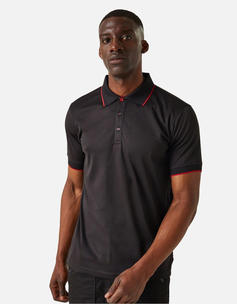 Professional Mens Short-Sleeved Polo Shirt