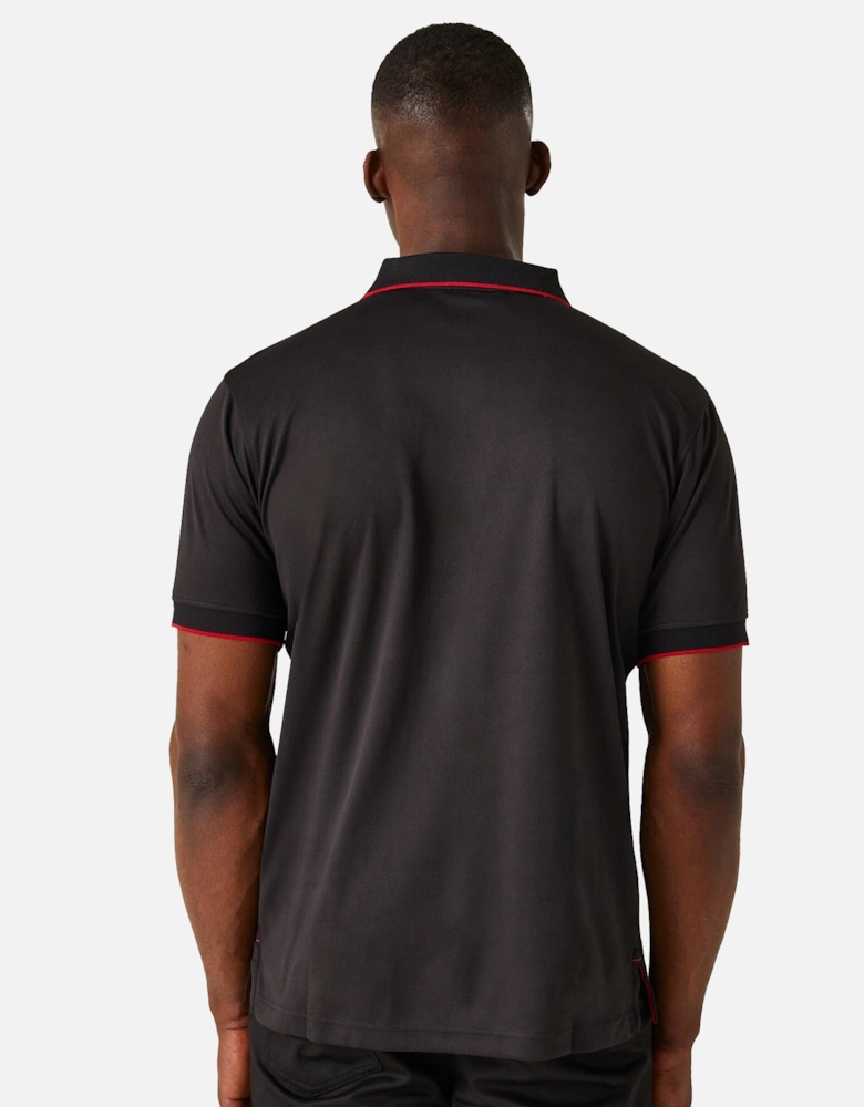 Professional Mens Short-Sleeved Polo Shirt