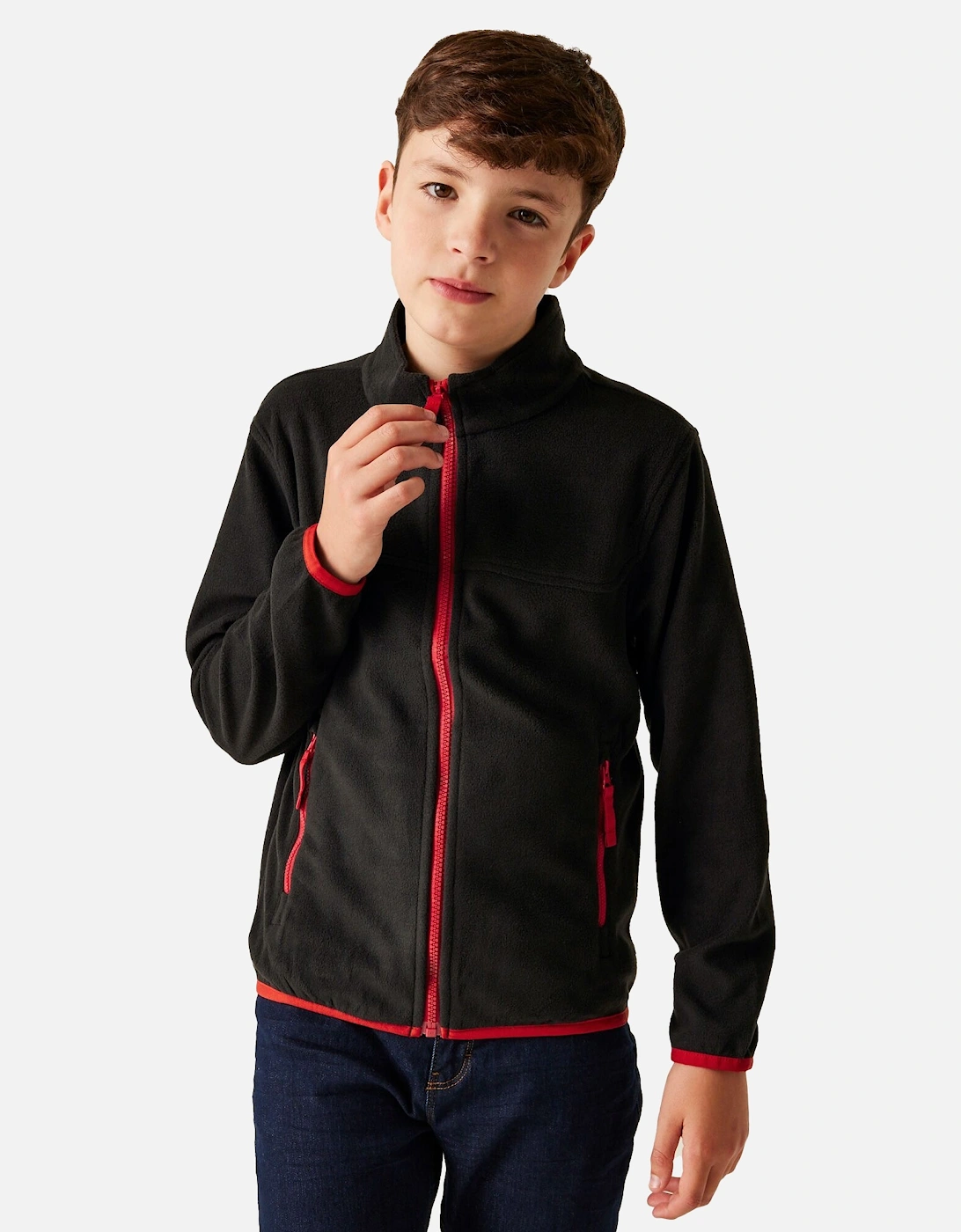 Professional Childrens/Kids Microfleece Full Zip Fleece Jacket
