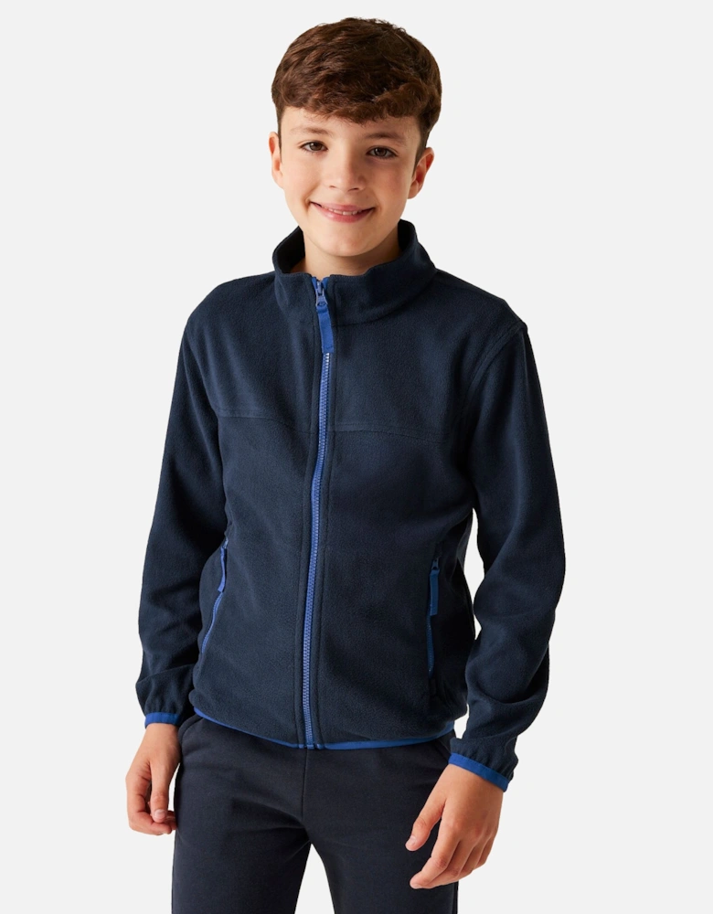 Professional Childrens/Kids Microfleece Full Zip Fleece Jacket