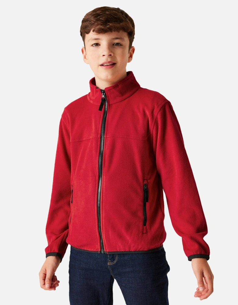 Professional Childrens/Kids Microfleece Full Zip Fleece Jacket