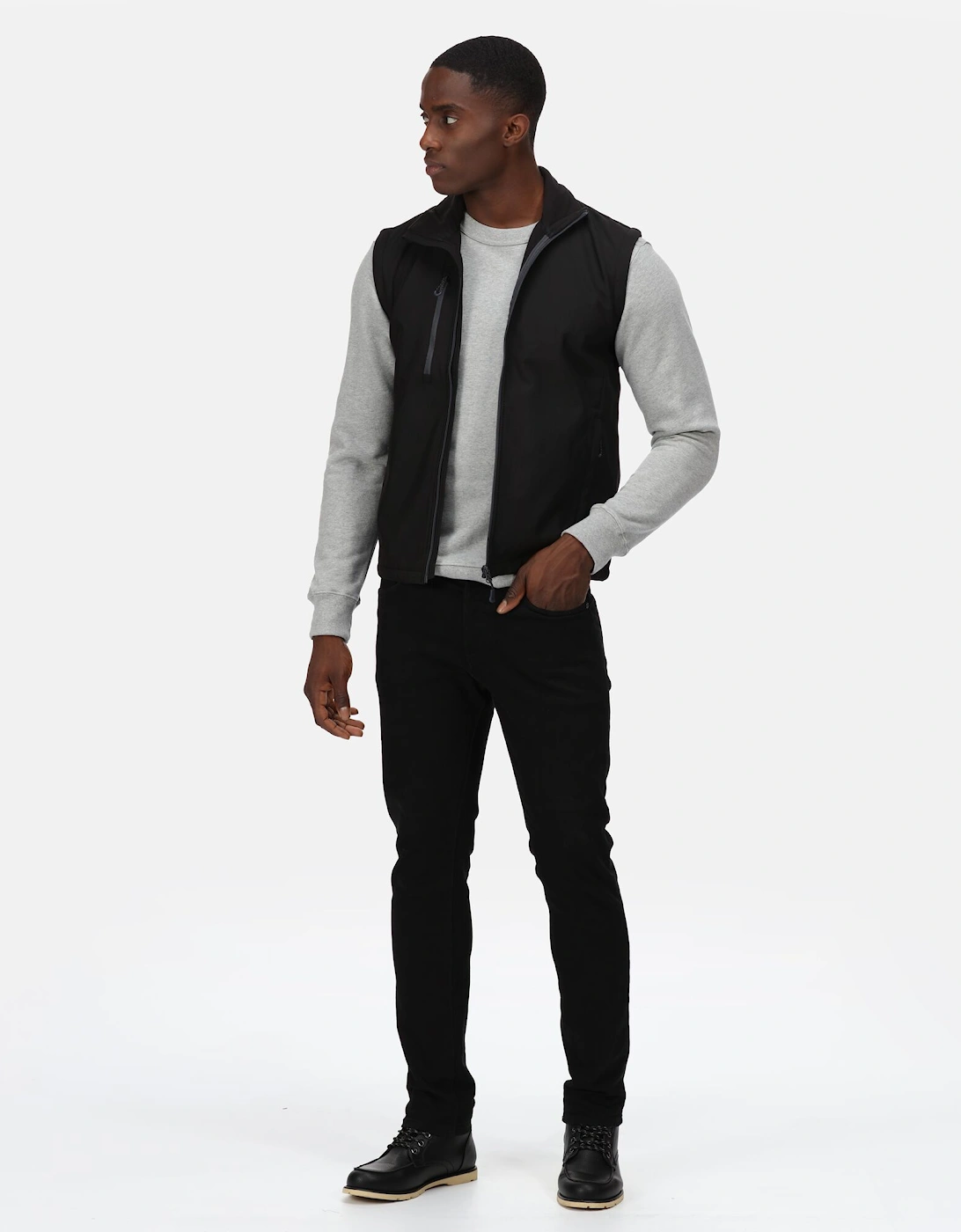 Professional Mens Honestly Made Recycled Soft Shell Bodywarmer