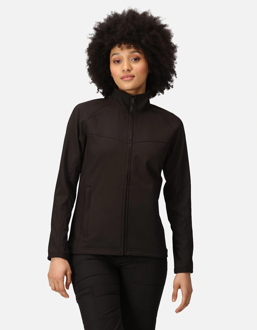 Professional Ladies Uproar Softshell Wind Resistant Jacket