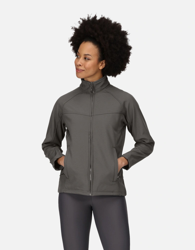 Professional Ladies Uproar Softshell Wind Resistant Jacket