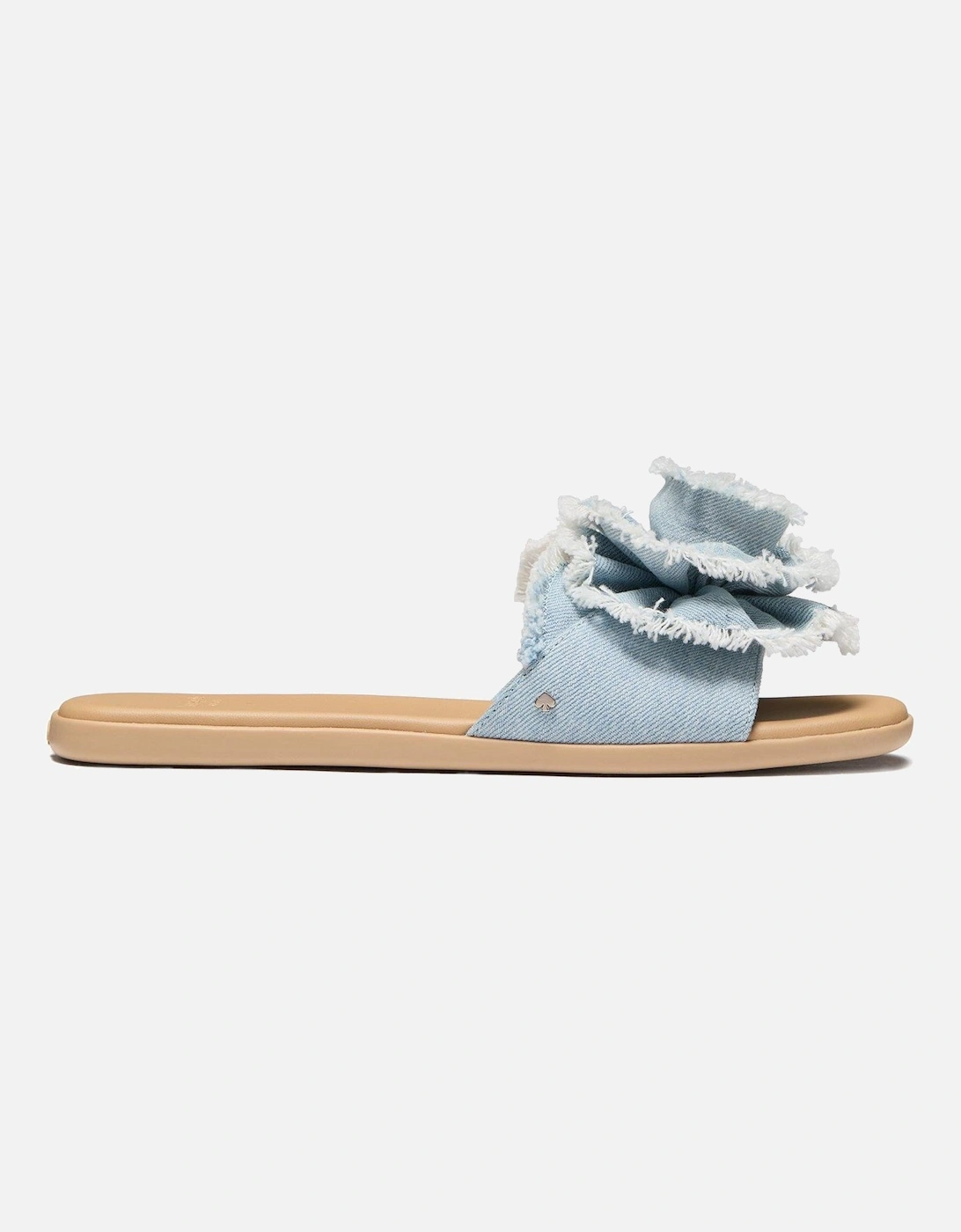 Flourish Denim Flat Sandal, 2 of 1