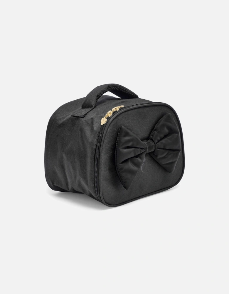 Girls Black Bow Lunchbox
