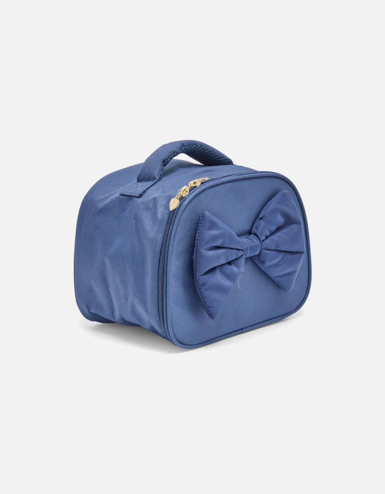 Girls Navy Bow Lunchbox