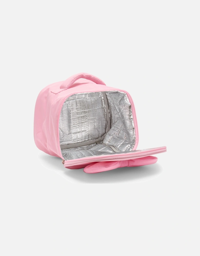 Girls Pink Bow Lunchbox