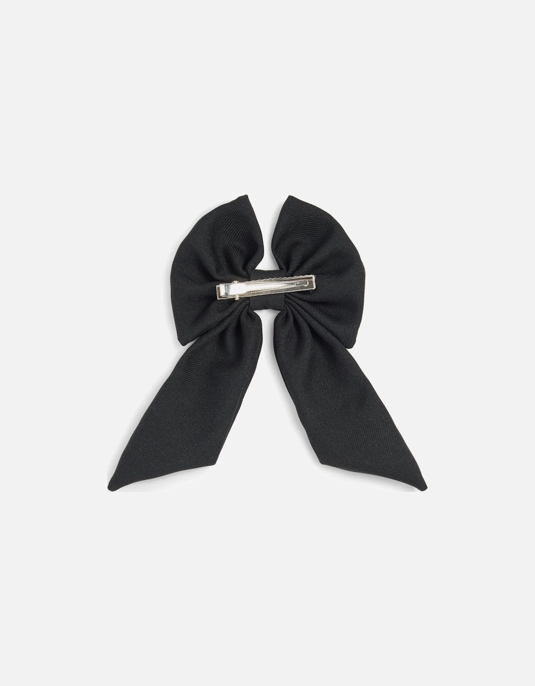 Girls Black Hair Bow Clip