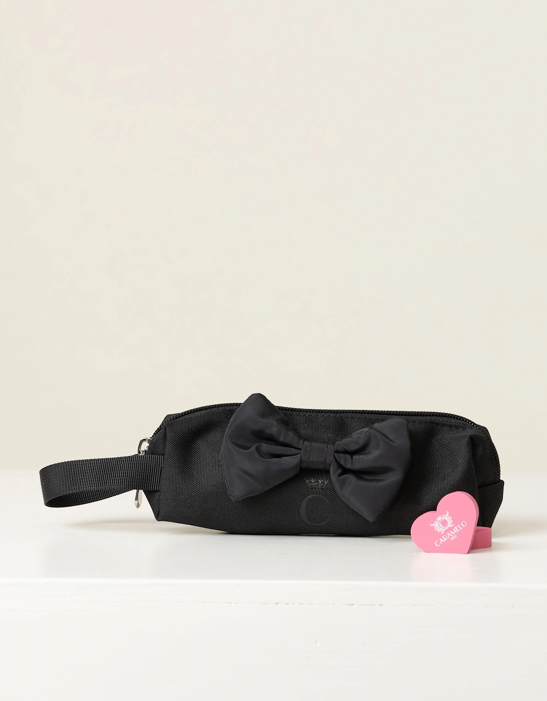 Girls Black Bow Pencil Case, 3 of 2