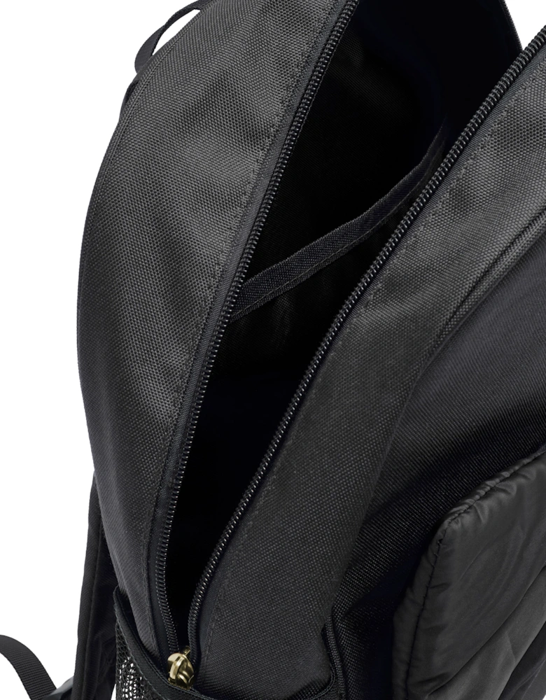 Girls Black Bow Backpack
