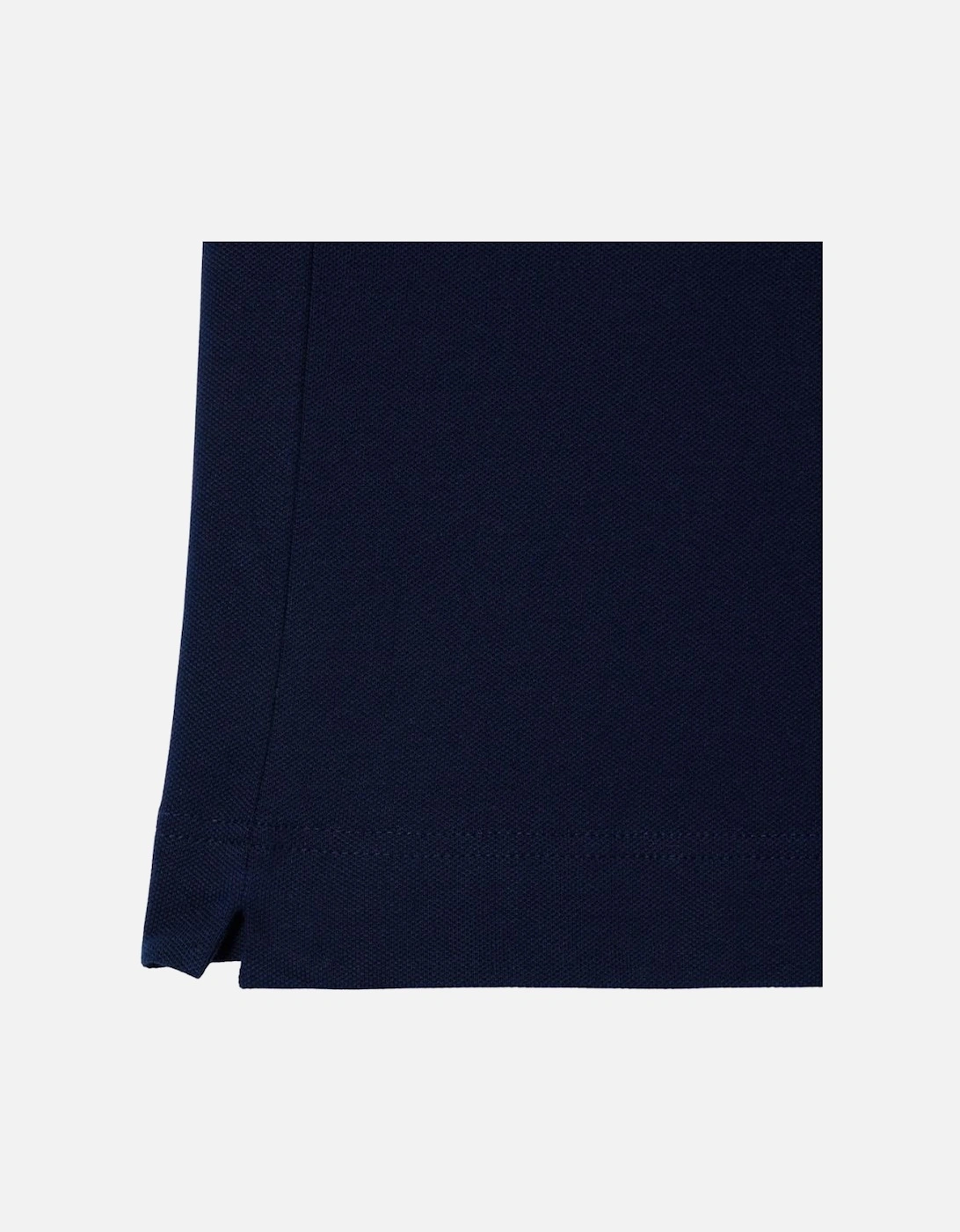 Smart Paris LS Stretch Cotton Polo Shirt - Midnight Blue