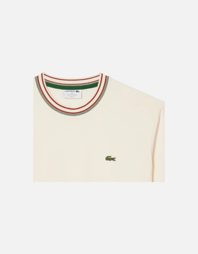Classic Fit Stripe Collar T-Shirt - Lapland