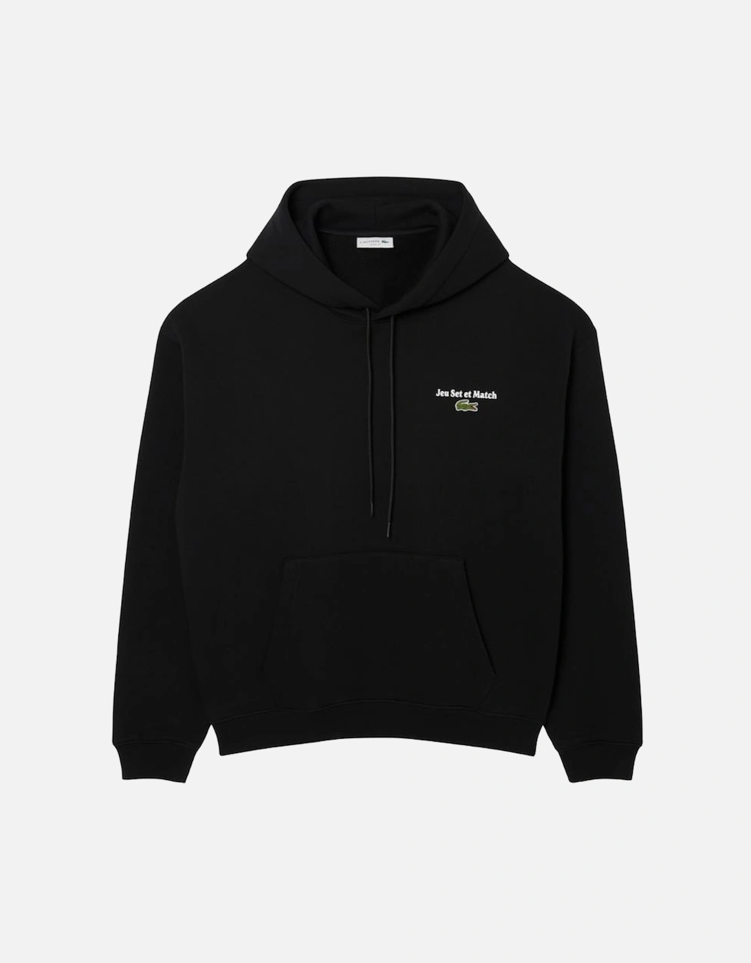 Loose Fit Print Hoodie - Black, 5 of 4