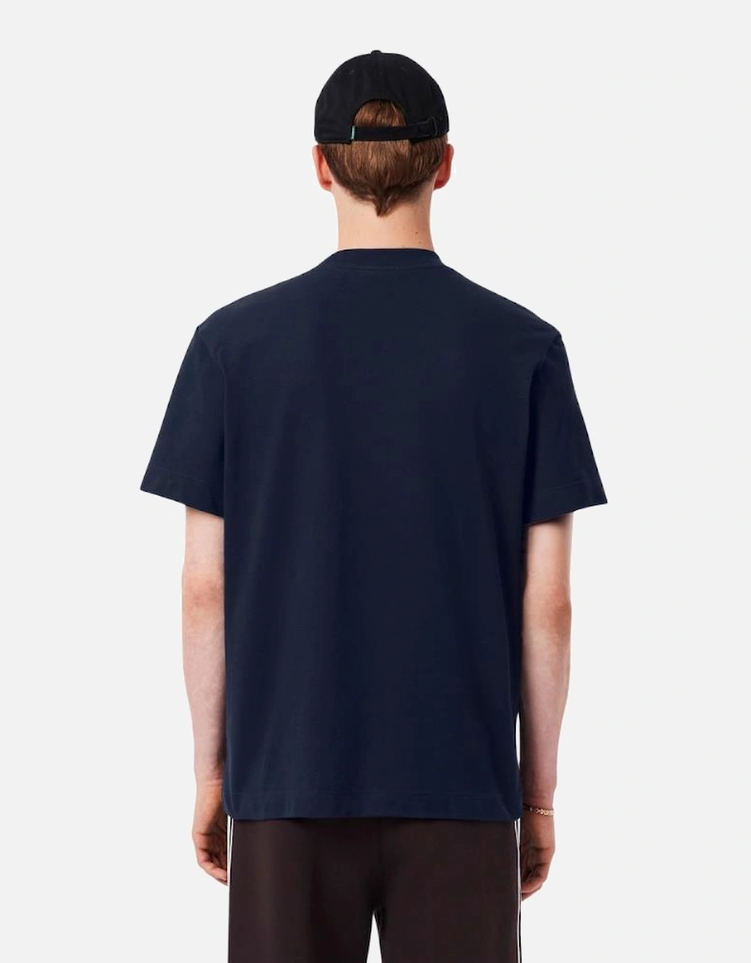 Striped Band T-Shirt - Midnight Blue