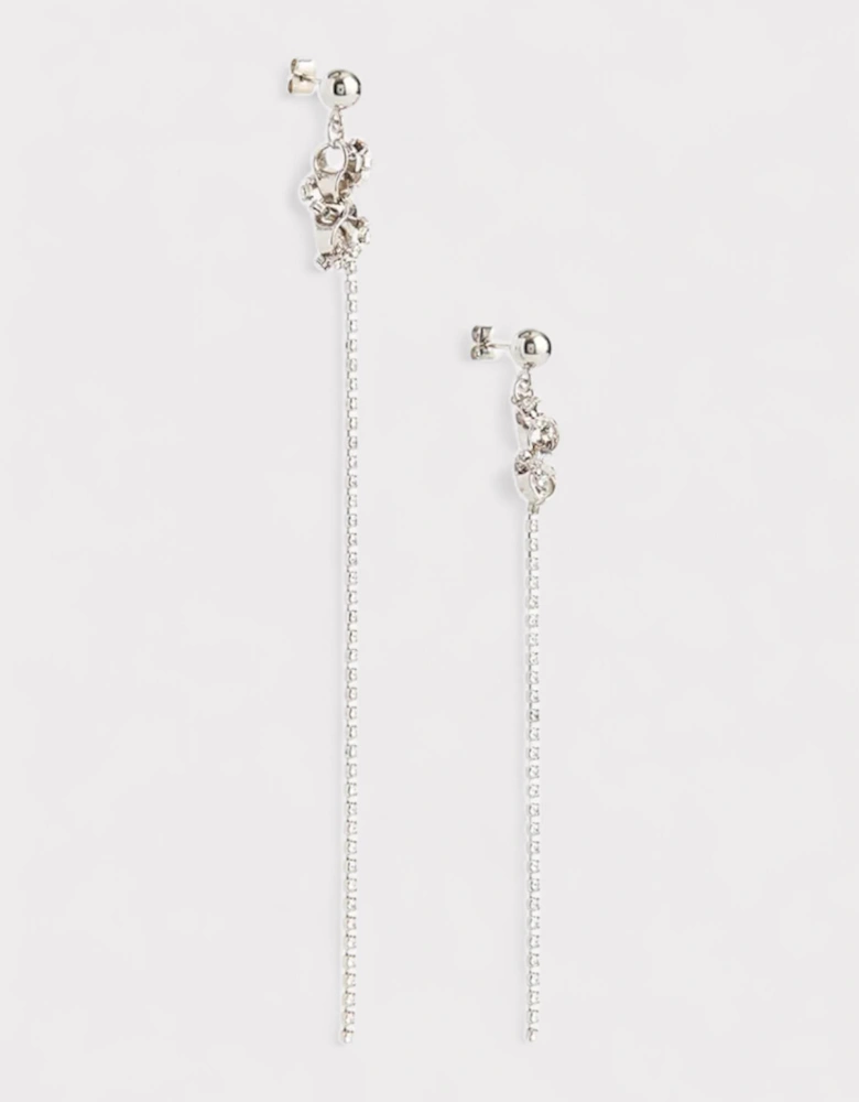 Mia Palladium-Plated Brass Earrings