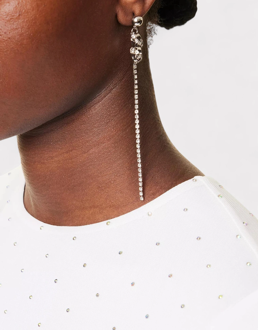 Mia Palladium-Plated Brass Earrings