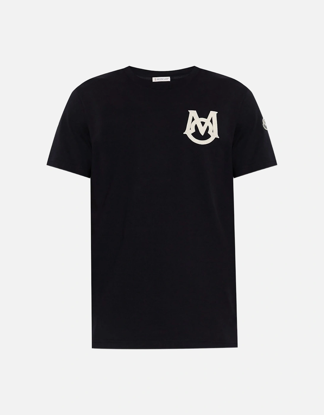 Monogram Logo T-shirt Black, 5 of 4
